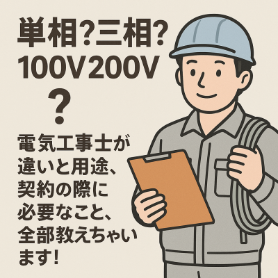 三相単相違い