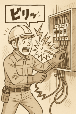 感電注意