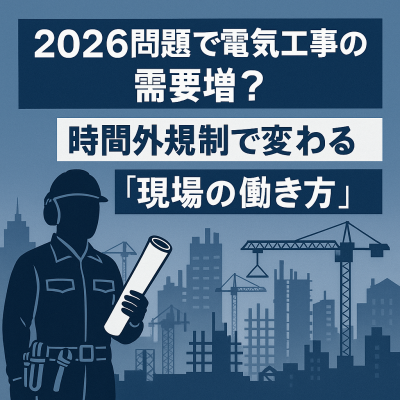 2026問題と電気工事