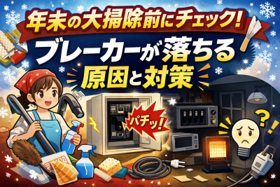 落ちるブレーカーの対策