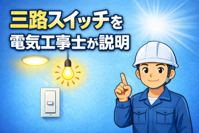 三路スイッチの仕組みを解説